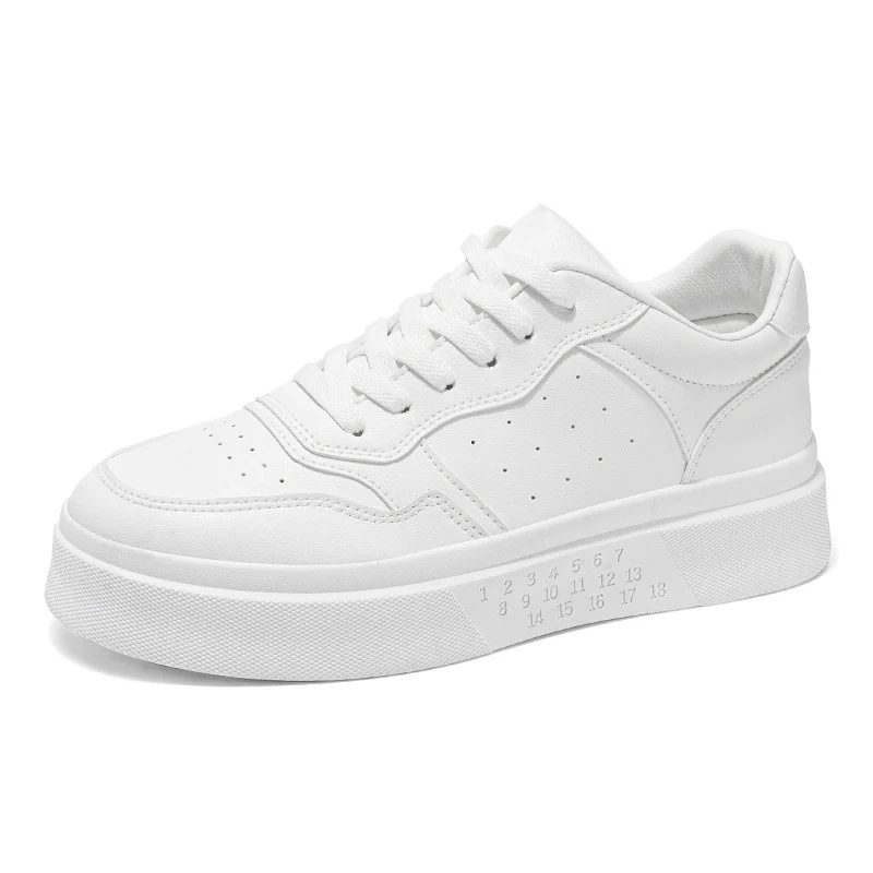 Damen Sportliche Platform Sneakers mit modischem Design und atmungsaktiver Obermaterialstruktur Heidi Mode - Image 5
