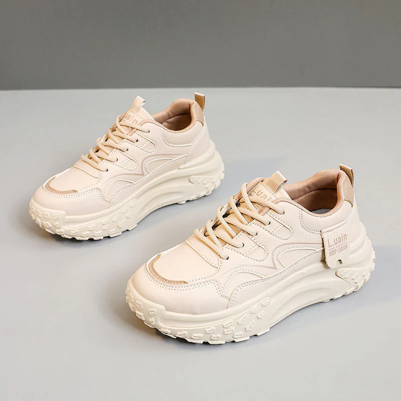 Damen Sportliche Plattform Sneakers mit dämpfender Sohle und atmungsaktivem Obermaterial Heidi Mode - Image 6