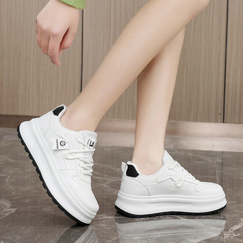 Damen Sportliche Plattform Sneakers mit Komfortdämpfung Heidi Mode - Image 3