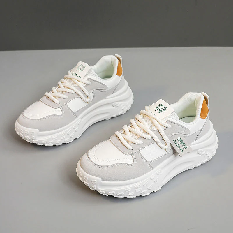 Damen Sportliche Retro-Laufschuhe mit dämpfender Sohle und atmungsaktiver Oberfläche Heidi Mode - Image 2