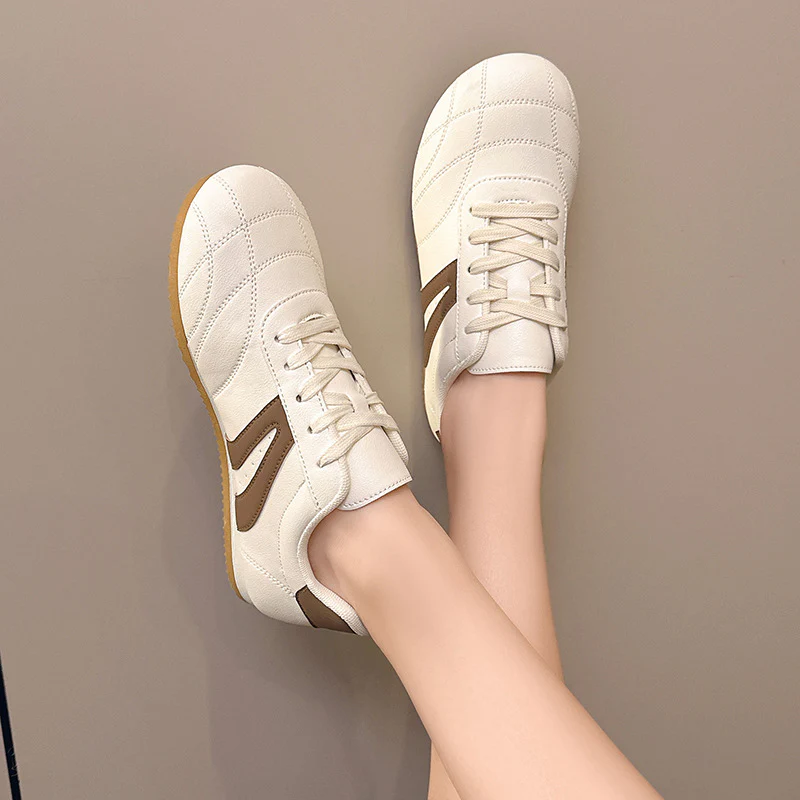 Damen Sportliche Retro-Sneaker mit klassischem Design und weicher Dämpfung Heidi Mode - Image 2