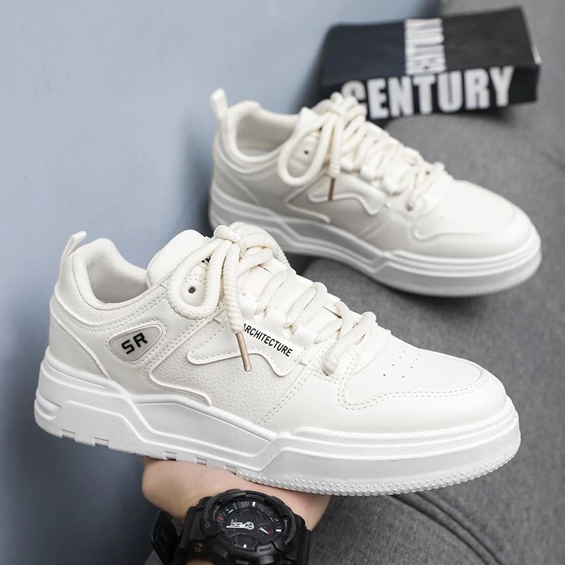 Damen Sportliche Retro Sneakers mit atmungsaktiver Oberflächenstruktur und stoßdämpfender Sohle Heidi Mode - Image 3