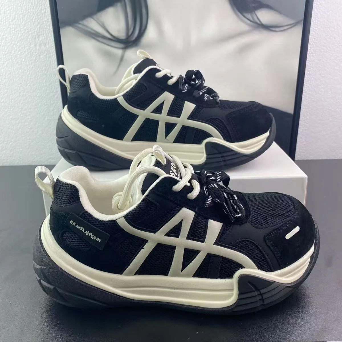 Damen Sportliche Running Sneakers Heidi Mode - Image 2