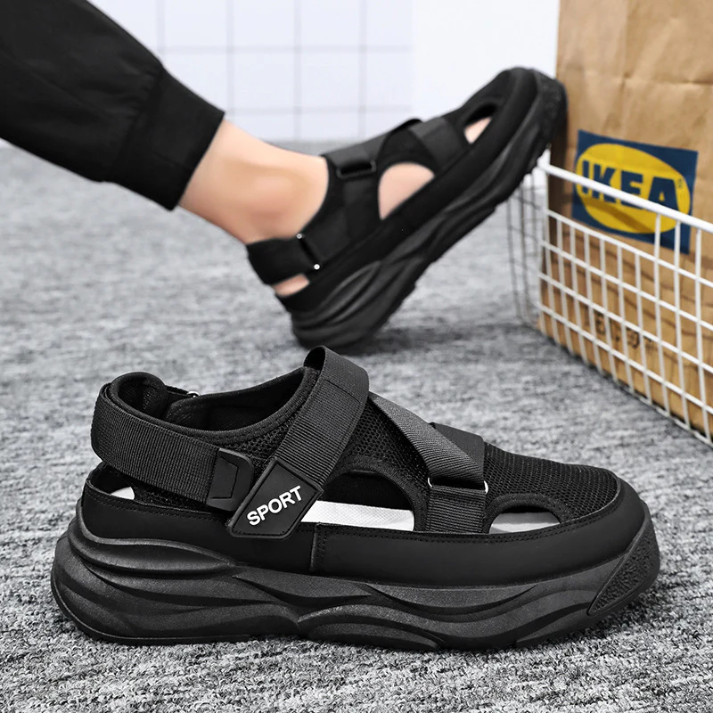 Damen Sportliche Sandalen mit stoßdämpfendem Sohlenprofil und atmungsaktiver Oberstruktur Heidi Mode - Image 3