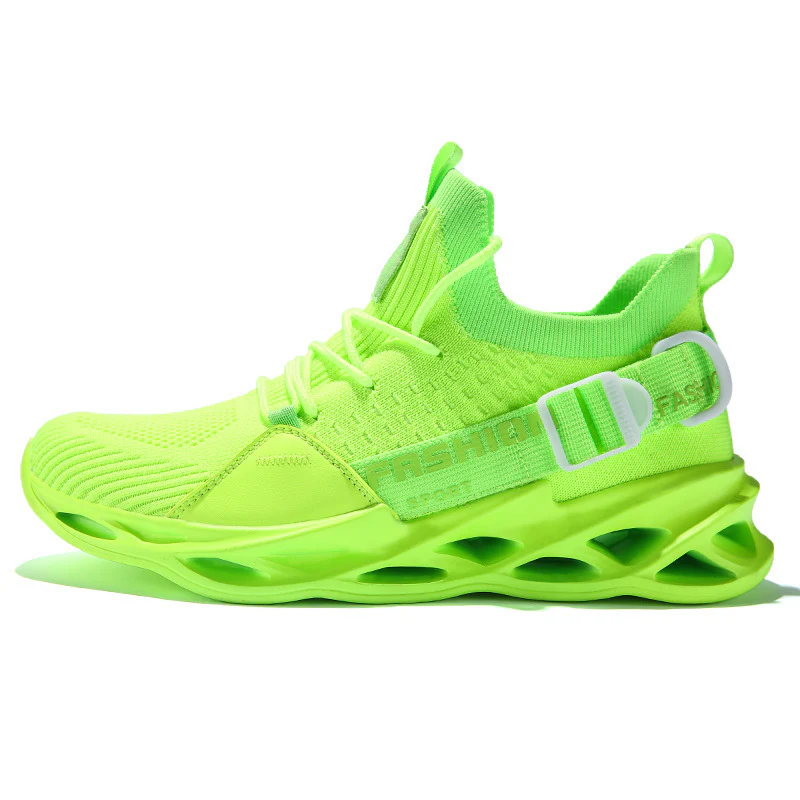 Damen Sportliche Schnür-Sneakers mit elastischem Obermaterial Heidi Mode - Image 9