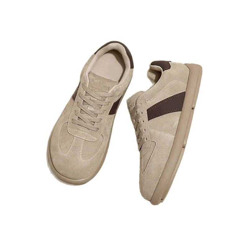 Damen Sportliche Schnürschuhe aus hochwertigem Wildleder mit rutschfester Sohle Heidi Mode - Image 5