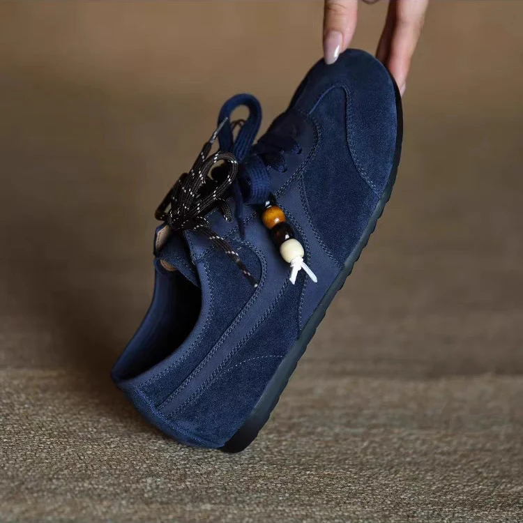 Damen Sportliche Schnürschuhe mit dekorativen Elementen Heidi Mode - Image 3