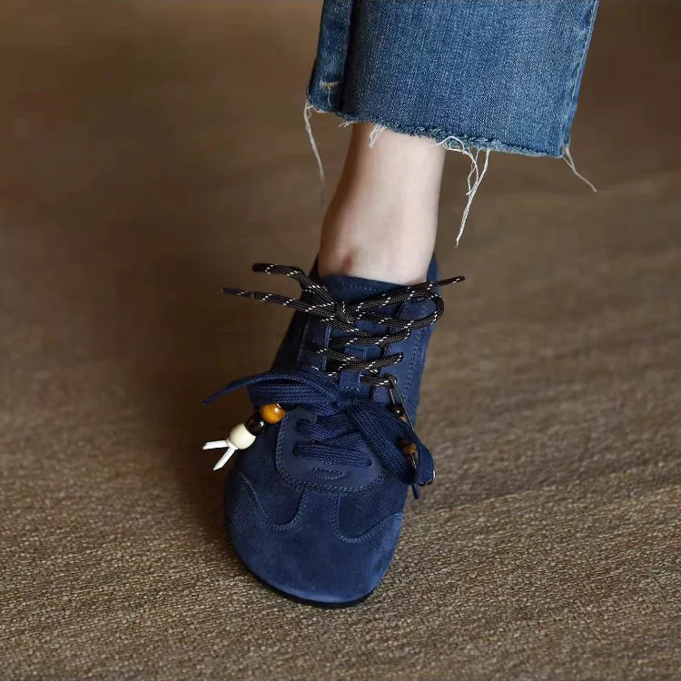 Damen Sportliche Schnürschuhe mit dekorativen Elementen Heidi Mode - Image 4