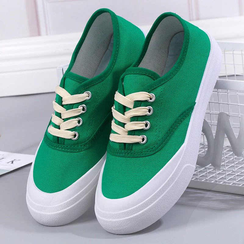 Damen Sportliche Segelschuhe mit Klassischem Schnürdesign und Rutschfester Sohle Heidi-Mode - Image 3