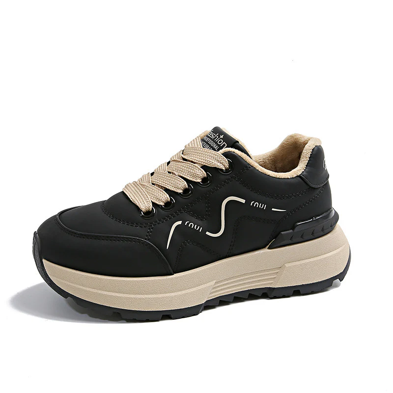 Damen Sportliche Skater Sneakers mit gepolsterter Innensohle und stabiler Laufsohle Heidi Mode - Image 5