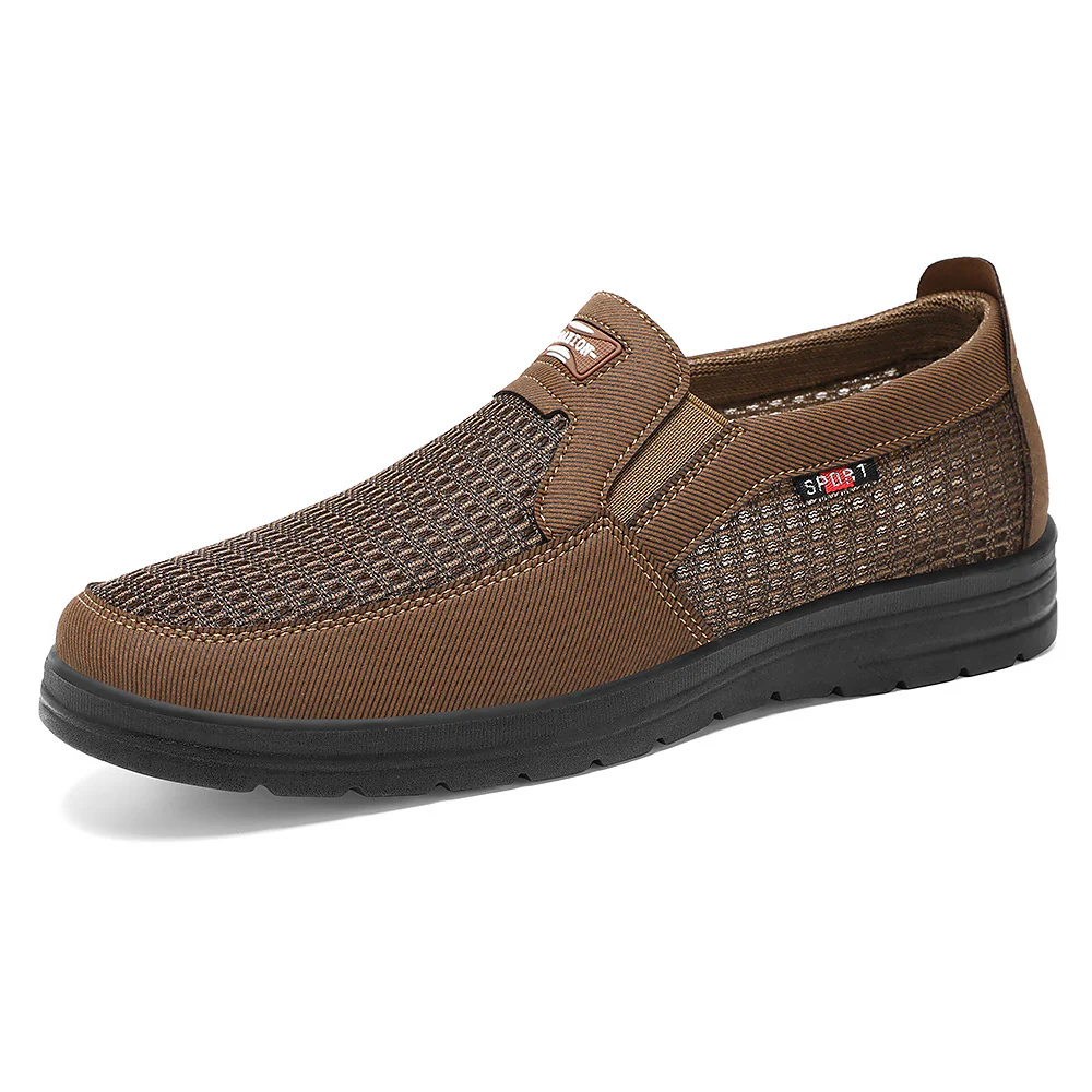 Damen Sportliche Slip-On Schuhe mit elastischem Mesh-Obermaterial und rutschfester Sohle Heidi Mode - Image 4