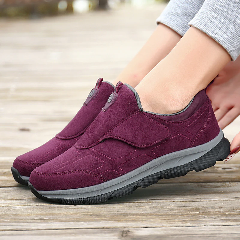 Damen Sportliche Slip-On Schuhe mit ergonomischem Design und rutschfester Sohle Heidi Mode - Image 3