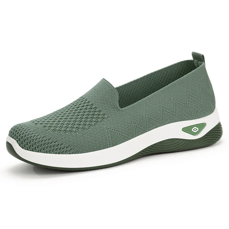Damen Sportliche Slip-On Schuhe mit flexibler Sohle und atmungsaktivem Obermaterial Heidi Mode - Image 5