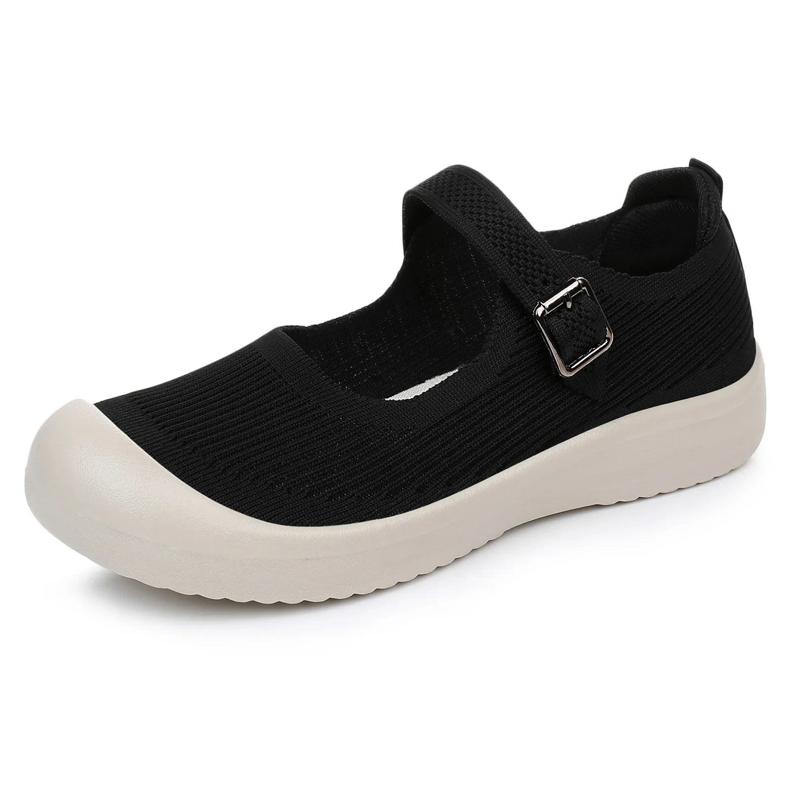 Damen sportliche Slip-On Schuhe mit verstellbarem Riemen und atmungsaktivem Obermaterial Heidi Mode - Image 6
