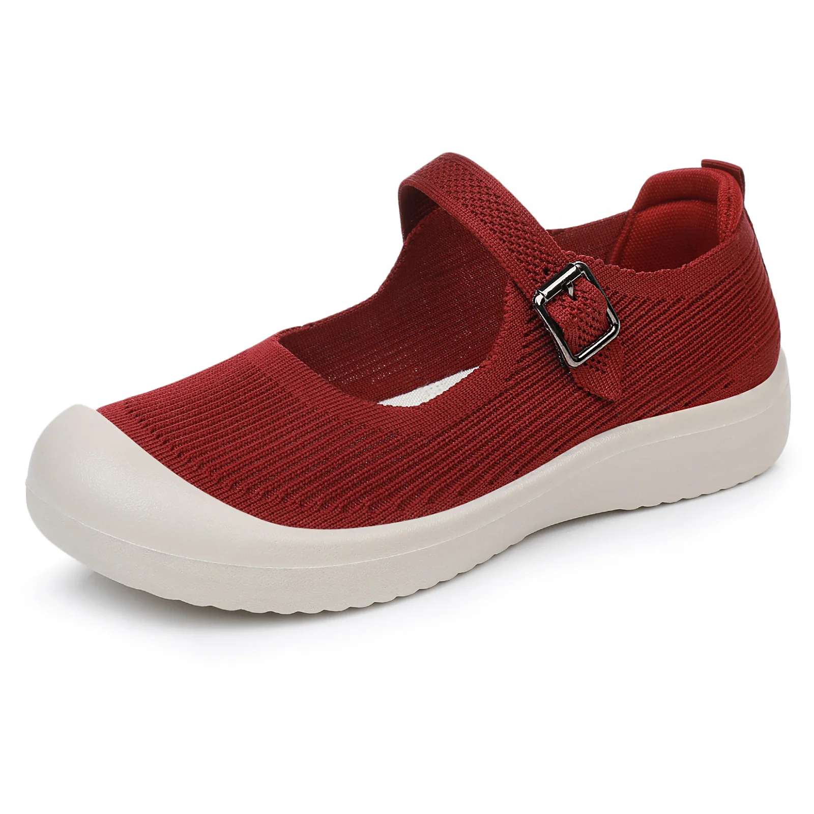 Damen sportliche Slip-On Schuhe mit verstellbarem Riemen und atmungsaktivem Obermaterial Heidi Mode - Image 7