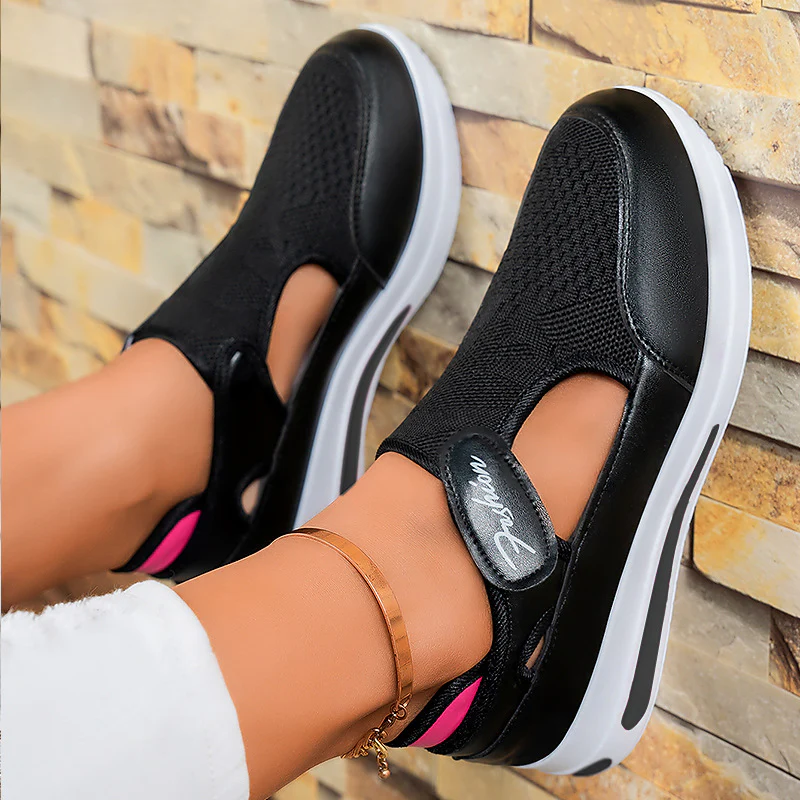 Damen Sportliche Slip-On Shoes mit leichtem Mesh-Obermaterial Heidi Mode - Image 2
