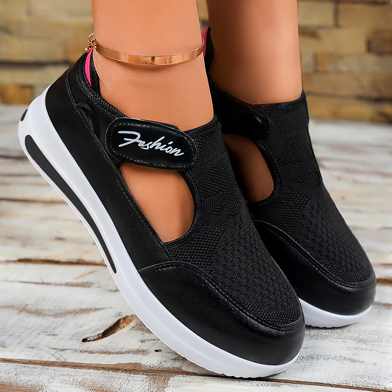 Damen Sportliche Slip-On Shoes mit leichtem Mesh-Obermaterial Heidi Mode - Image 5