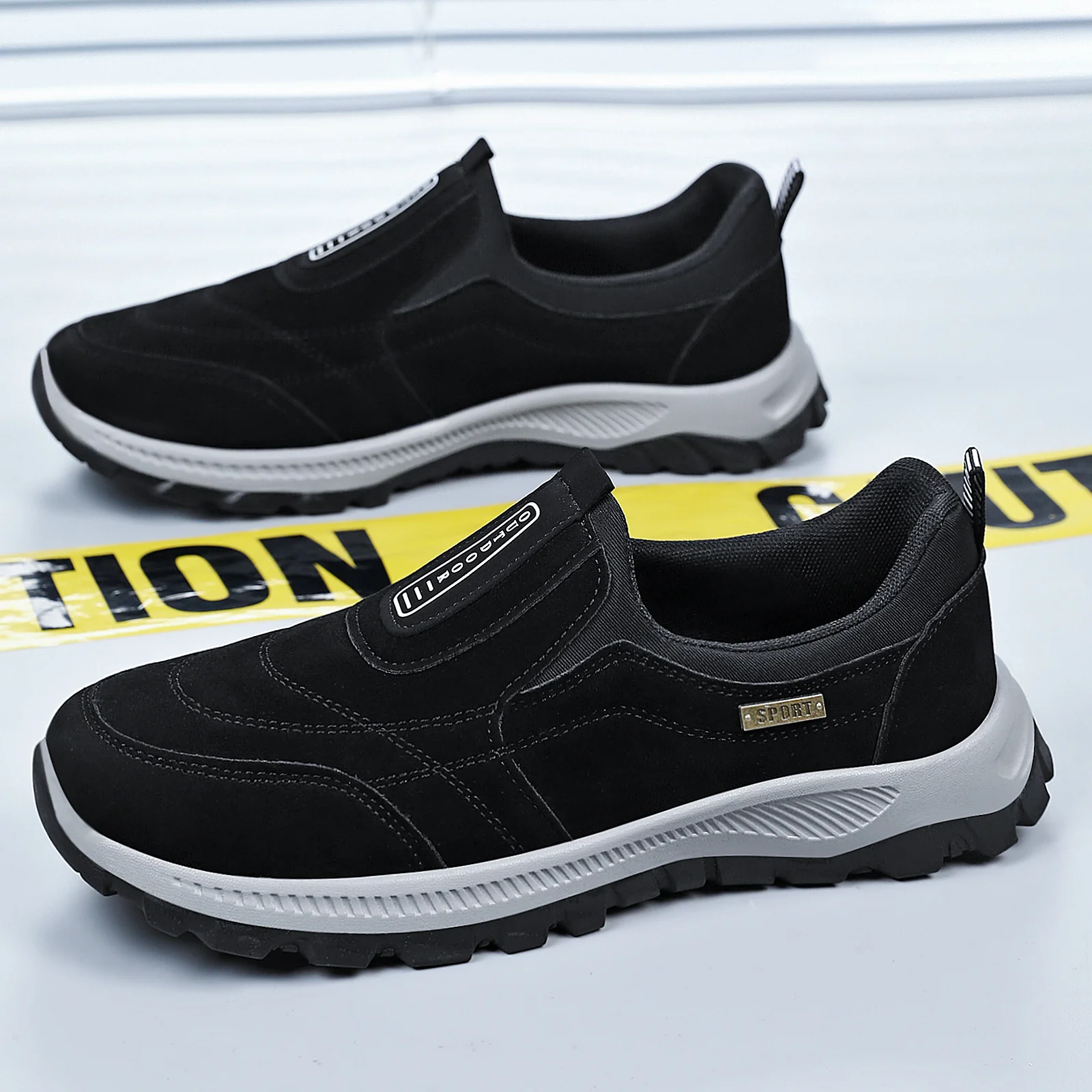 Damen Sportliche Slip-On Sneaker mit rutschfester Sohle Heidi Mode - Image 3