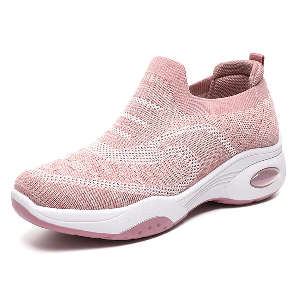 Damen Sportliche Slip-On Sneakers mit Air Cushion Technologie Heidi Mode - Image 5