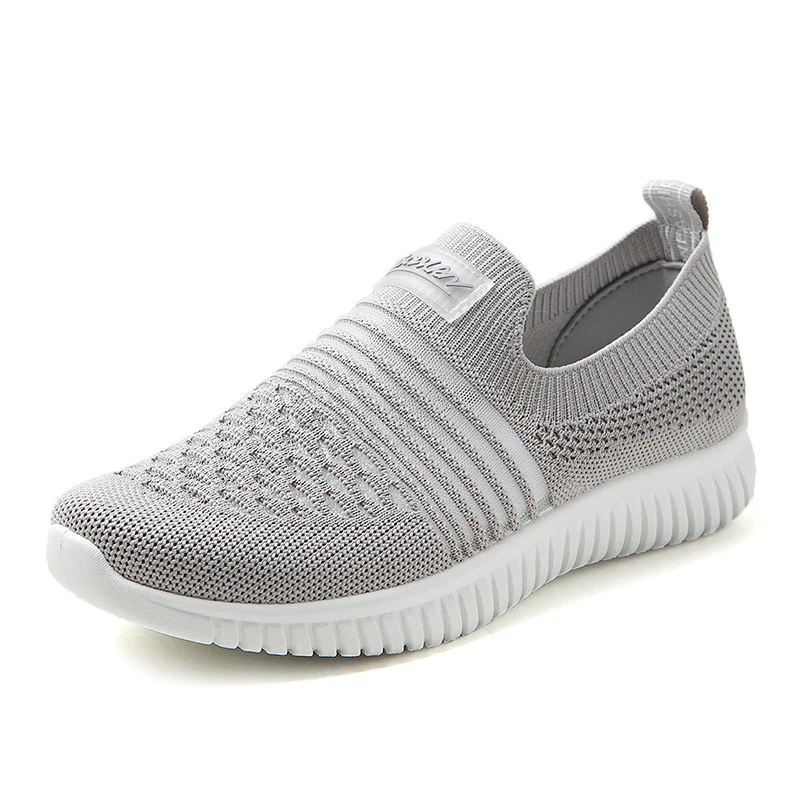 Damen Sportliche Slip-On Sneakers mit atmungsaktivem Obermaterial Heidi Mode - Image 5