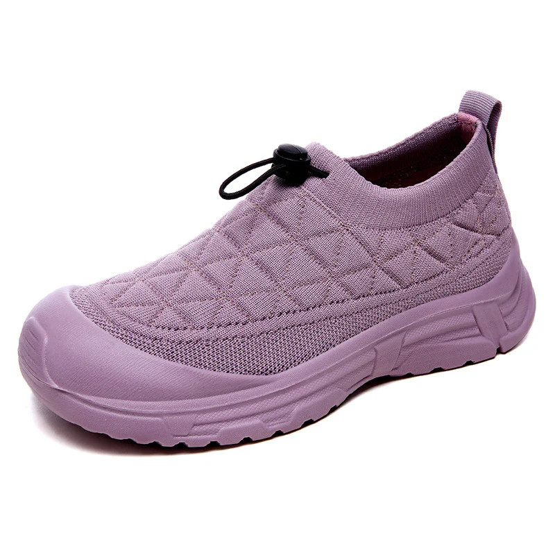 Damen Sportliche Slip-On Sneakers mit atmungsaktivem Obermaterial und rutschfester Sohle Heidi Mode - Image 7