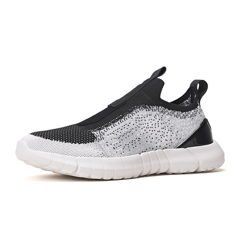 Damen Sportliche Slip-On Sneakers mit atmungsaktiver Strickoberfläche Heidi Mode - Image 8