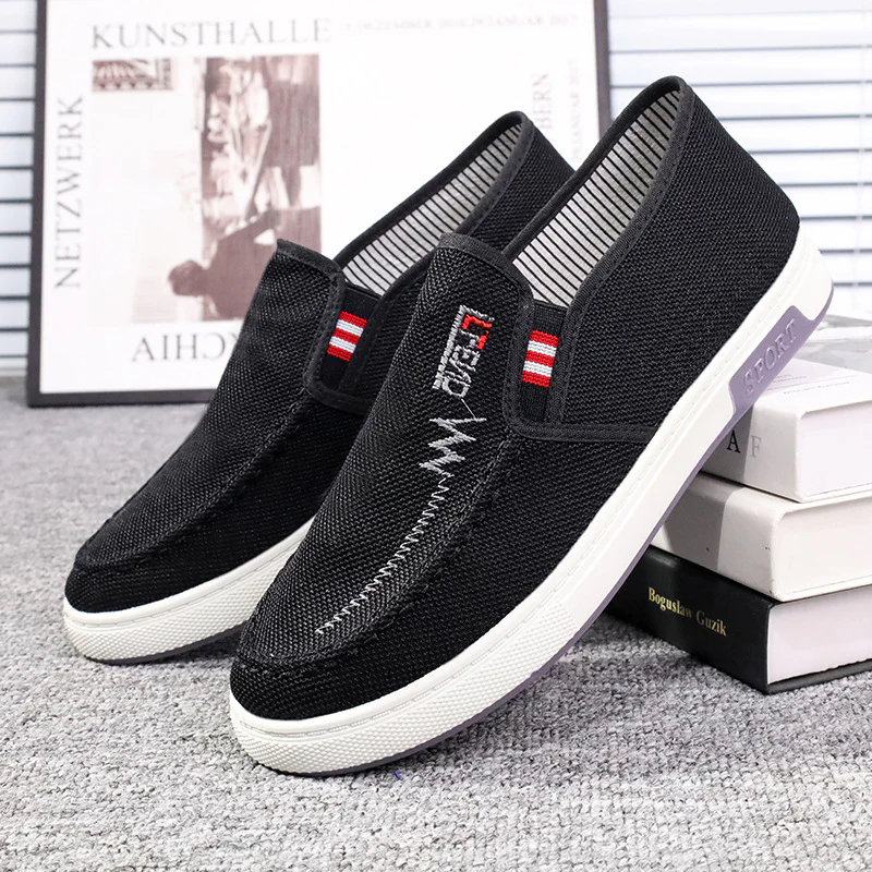Damen Sportliche Slip-On Sneakers mit elastischem Einstieg und atmungsaktivem Obermaterial Heidi Mode - Image 6