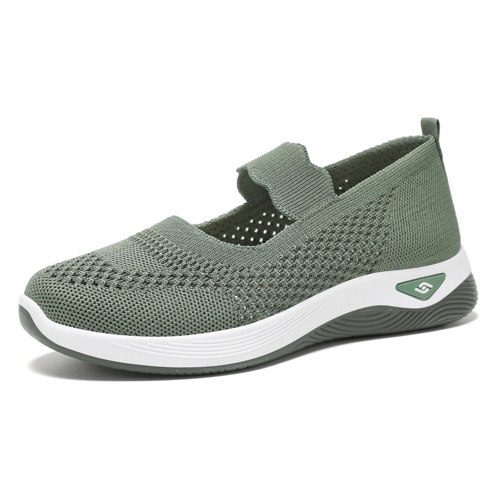 Damen Sportliche Slip-On Sneakers mit elastischem Riemen und atmungsaktivem Obermaterial Heidi Mode - Image 7