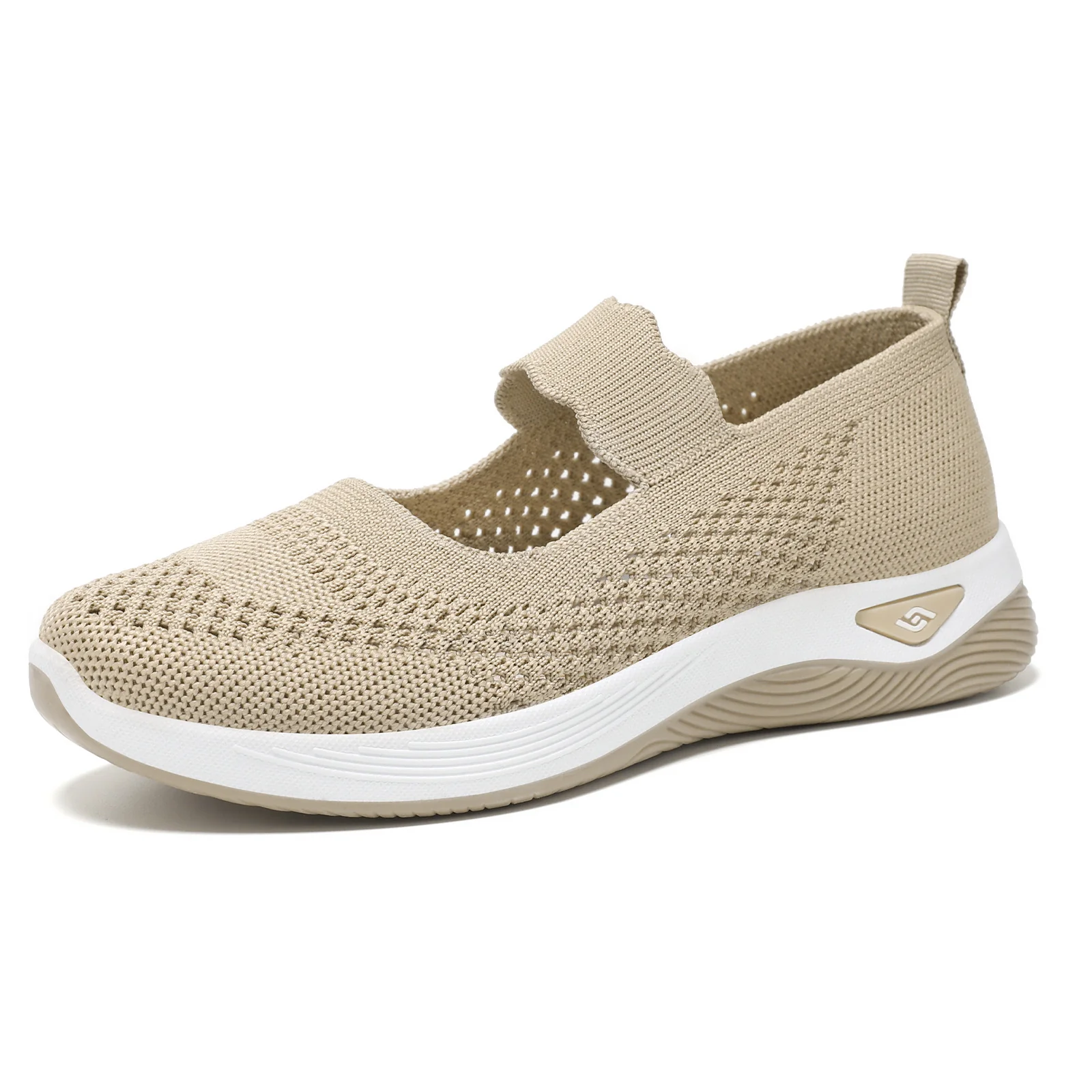 Damen Sportliche Slip-On Sneakers mit elastischem Riemen und atmungsaktivem Obermaterial Heidi Mode - Image 9