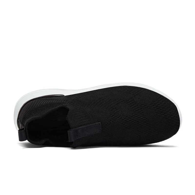 Damen Sportliche Slip-On Sneakers mit elastischem Strickoberteil Heidi Mode - Image 4