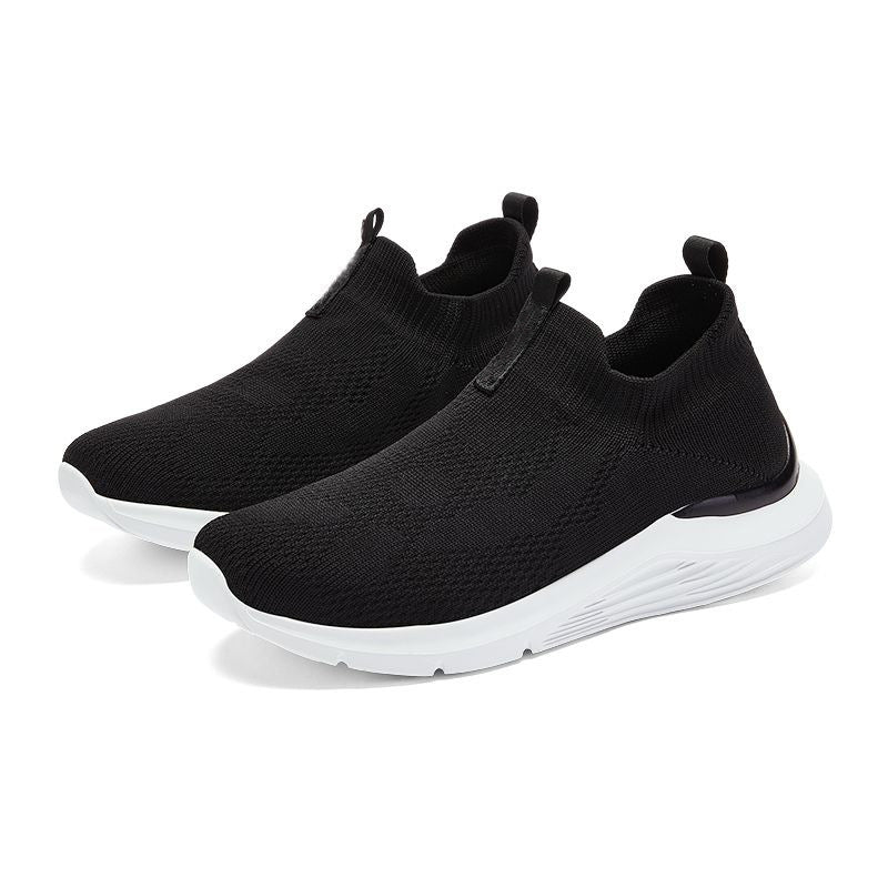Damen Sportliche Slip-On Sneakers mit elastischem Strickoberteil Heidi Mode - Image 6