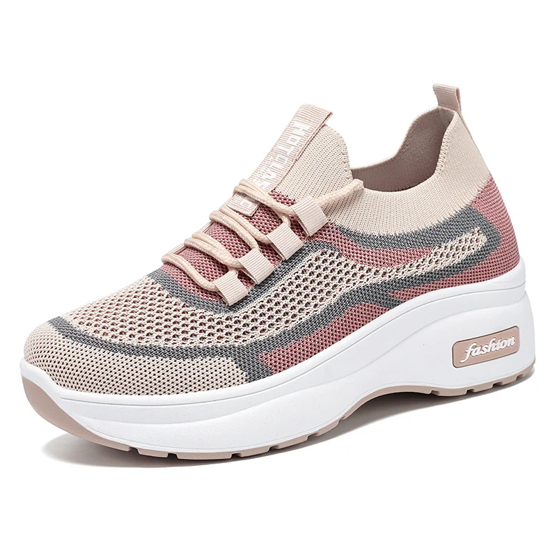 Damen Sportliche Slip-On Sneakers mit ergonomischer Dämpfungstechnologie Heidi Mode - Image 6