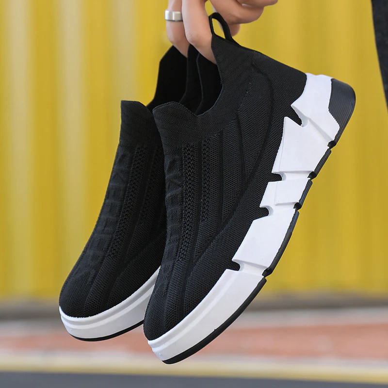 Damen Sportliche Slip-On Sneakers mit flexiblem Obermaterial und rutschfester Sohle Heidi Mode - Image 4