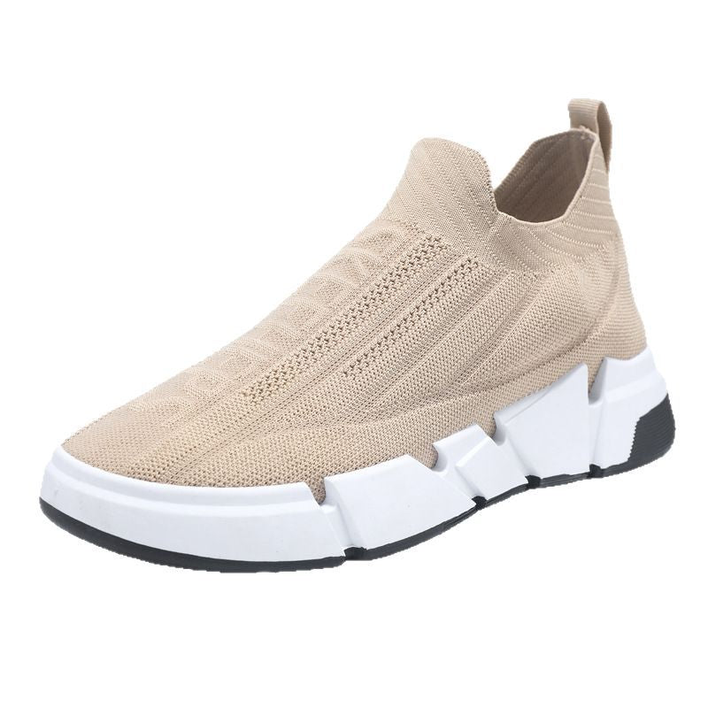 Damen Sportliche Slip-On Sneakers mit flexiblem Obermaterial und rutschfester Sohle Heidi Mode - Image 5
