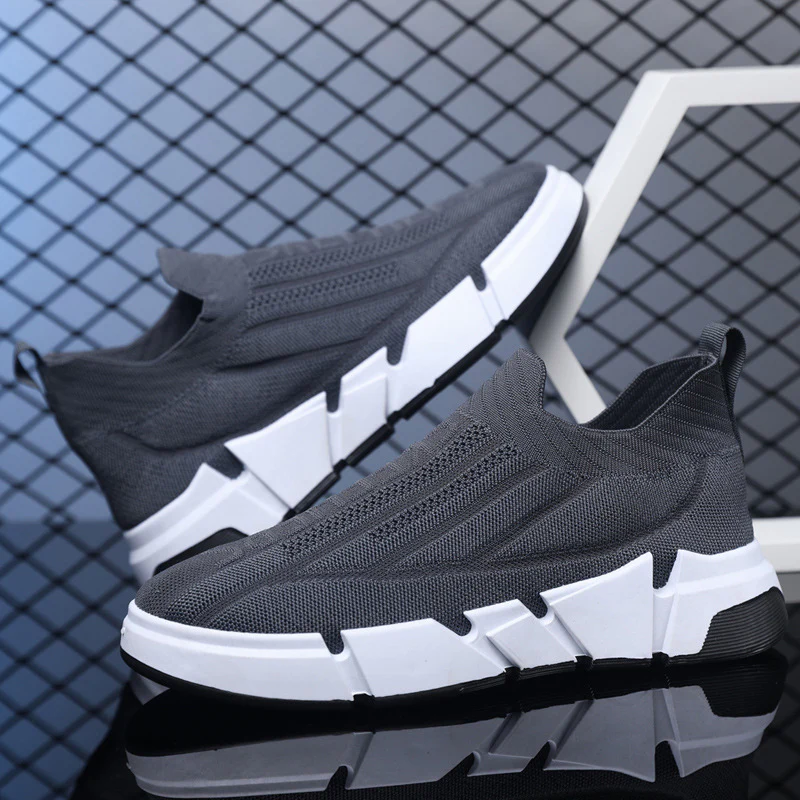 Damen Sportliche Slip-On Sneakers mit flexiblem Obermaterial und rutschfester Sohle Heidi Mode - Image 8