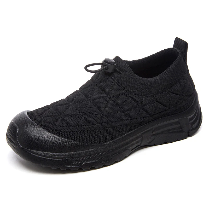 Damen Sportliche Slip-On Sneakers mit flexiblem Strickoberteil Heidi Mode - Image 8