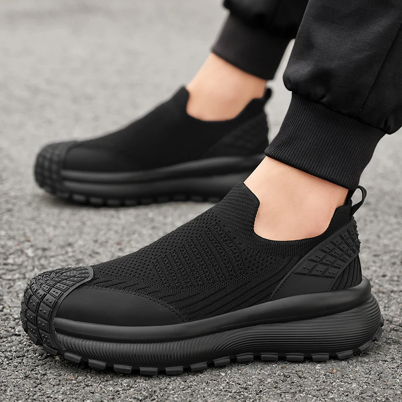 Damen Sportliche Slip-On Sneakers mit rutschfester Sohle und atmungsaktivem Obermaterial Heidi Mode - Image 4