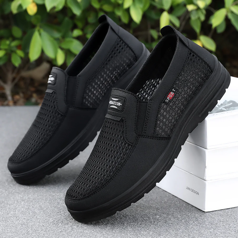 Damen Sportliche Slip-On Sneakers mit rutschfester Sohle und flexiblem Obermaterial Heidi Mode - Image 2
