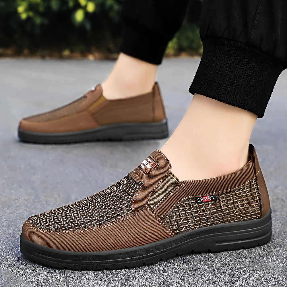 Damen Sportliche Slip-On Sneakers mit rutschfester Sohle und flexiblem Obermaterial Heidi Mode - Image 3