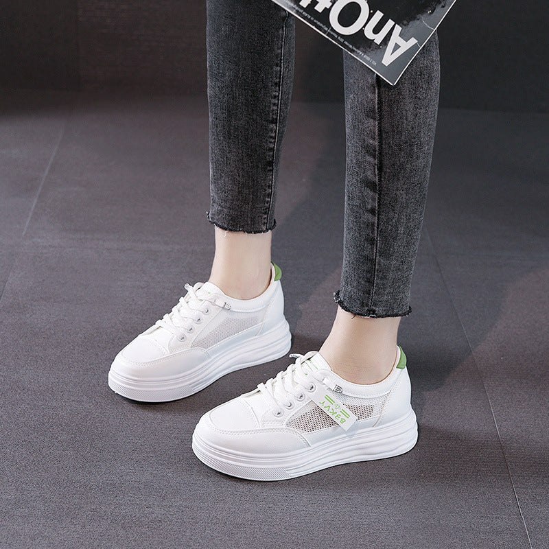 Damen sportliche Sneaker aus atmungsaktivem Material mit bequemer Dämpfung Heidi Mode - Image 4