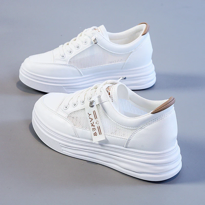 Damen sportliche Sneaker aus atmungsaktivem Material mit bequemer Dämpfung Heidi Mode - Image 8