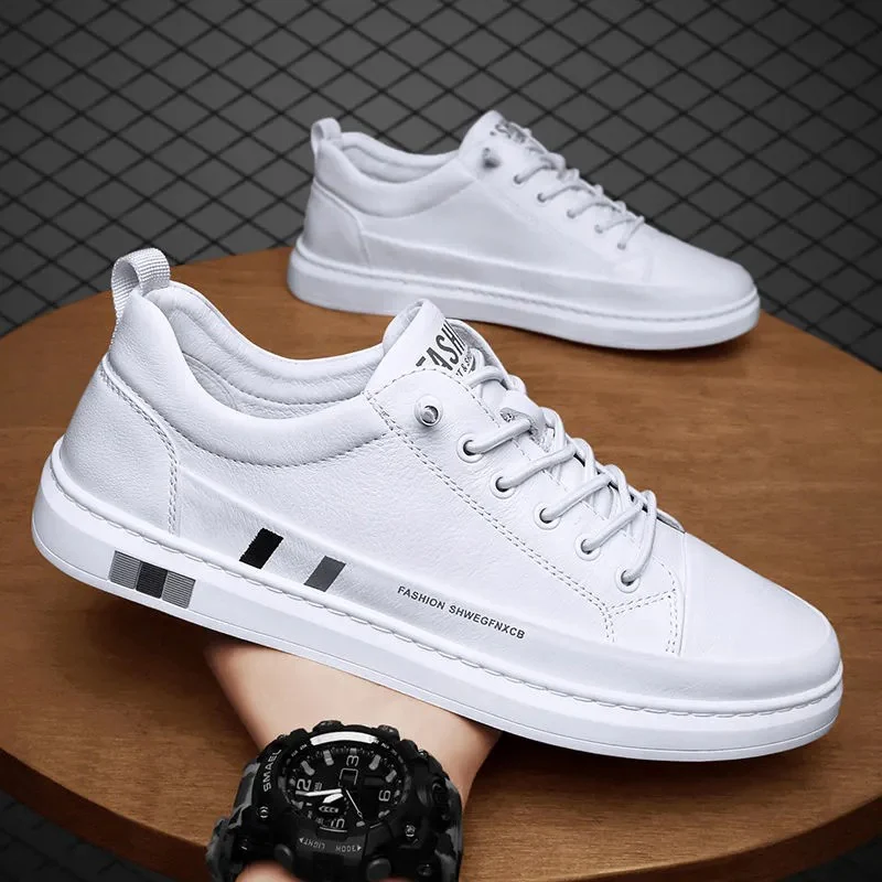 Damen Sportliche Sneaker aus hochwertigem Leder mit ergonomischer Dämpfung Heidi Mode - Image 6