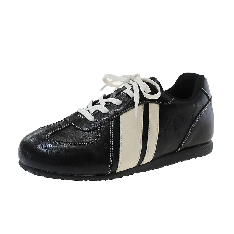 Damen Sportliche Sneaker aus hochwertigem Leder mit ergonomischer Sohle Heidi Mode - Image 8