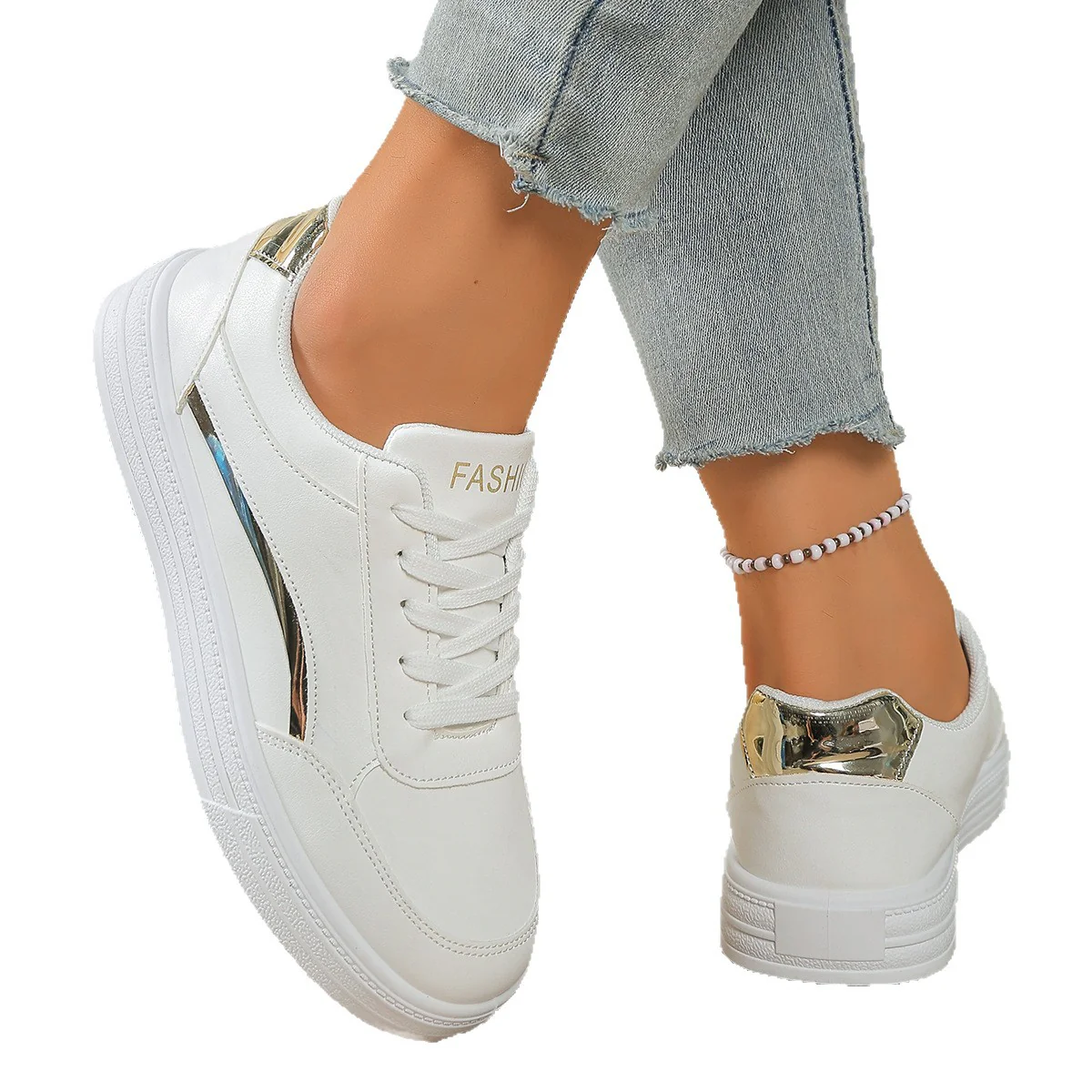 Damen Sportliche Sneaker Heidi Mode - Image 5