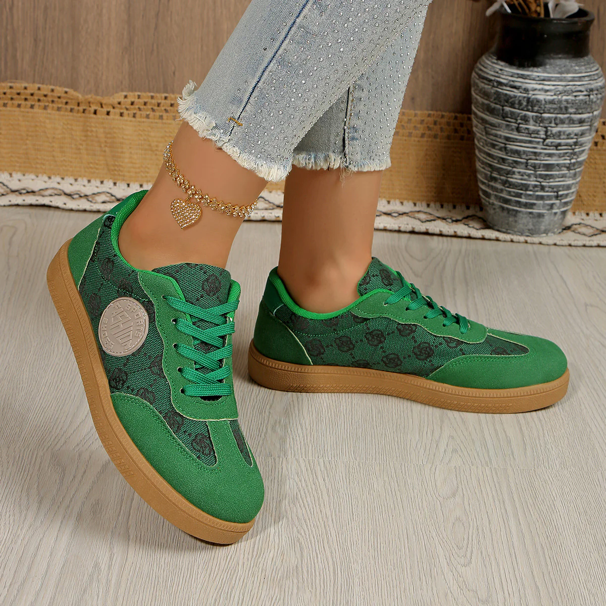 Damen Sportliche Sneaker Heidi Mode - Image 4