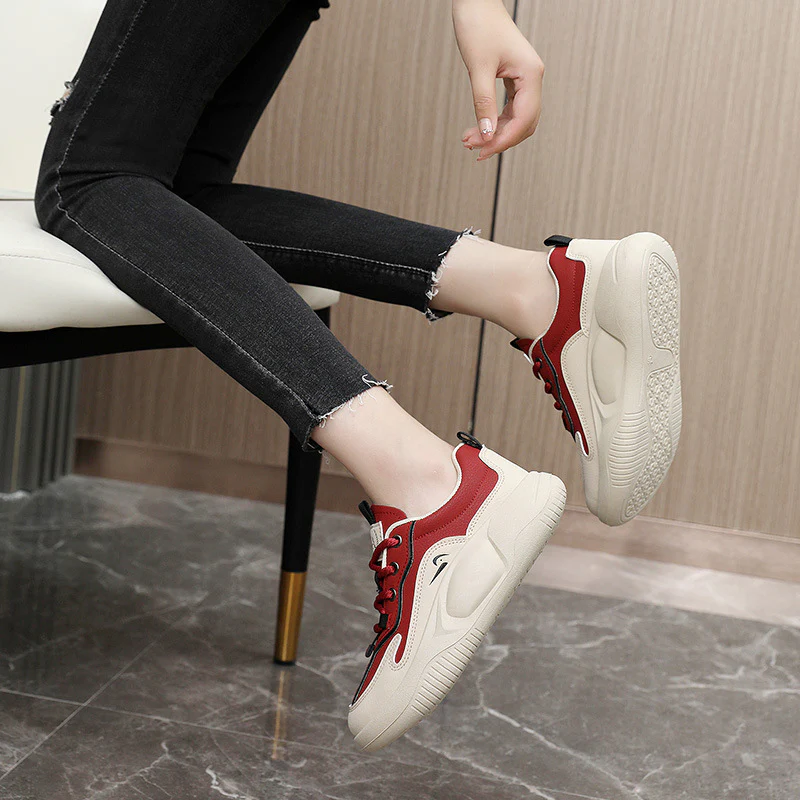 Damen sportliche Sneaker mit abriebfester Sohle und atmungsaktivem Obermaterial Heidi Mode - Image 3