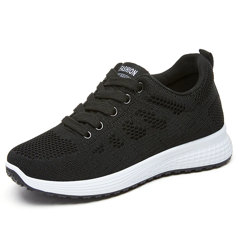 Damen Sportliche Sneaker mit atmungsaktivem Mesh-Obermaterial Heidi Mode - Image 4