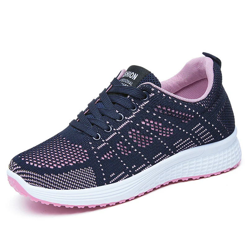 Damen Sportliche Sneaker mit atmungsaktivem Mesh-Obermaterial Heidi Mode - Image 6