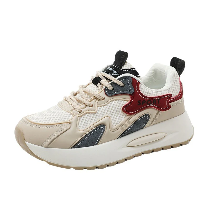 Damen Sportliche Sneaker mit atmungsaktivem Mesh-Obermaterial und dämpfender Laufsohle Heidi Mode - Image 5