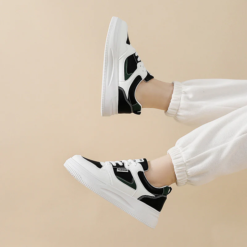 Damen Sportliche Sneaker mit atmungsaktivem Mesh-Obermaterial und dämpfender Sohle Heidi Mode - Image 4